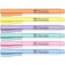 Caneta Marca Texto Grifpen TONS Pastel 6 Cores CX.C/12 Caneta Marca Texto Grifpen TONS Pastel 6 Cores CX.C/12