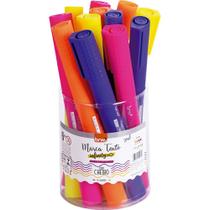 Caneta Marca Texto INFINITY com Cheiro 4 Cores Neon Pote com 12