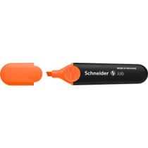 Caneta Marca Texto JOB Schneider Laranja Caixa com 10 Caneta Marca Texto JOB Schneider Laranja Caixa com 10