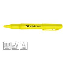 Caneta Marca Texto Lumini Mini Amarelo Cis
