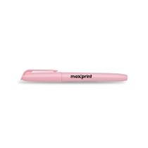 Caneta Marca Texto Lumis Pastel Maxprint Rosa - 12 Un