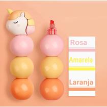 Caneta Marca Texto Magic Unicórnio Desmontável Kawaii Blister c/ 3 Cores