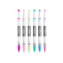 Caneta Marca Texto Marca e Apaga Lumini EX Slim 6 Cores Cis