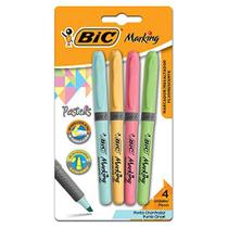Caneta Marca Texto Marking 4 Cores Pastel
