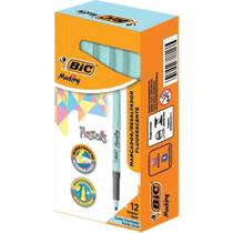 Caneta Marca Texto Marking Azul Pastel CX.C/12 Caneta Marca Texto Marking Azul Pastel CX.C/12