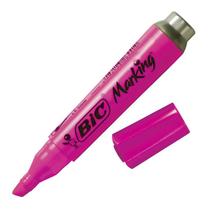 Caneta Marca Texto Marking Fluorescente Rosa Bic