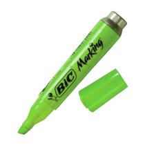 Caneta Marca Texto Marking Fluorescente Verde Bic