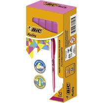 Caneta Marca Texto Marking Rosa CX.C/12 Caneta Marca Texto Marking Rosa CX.C/12