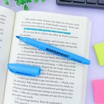 Caneta marca texto masterprint neon Caneta marca texto masterprint neon