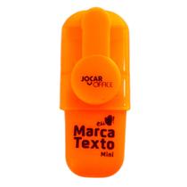 Caneta marca texto mini cores neon fluorescente 1 unidade - leonora