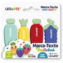 Caneta Marca Texto Mini Frutinhas com Aroma 4 Modelos (estojo)