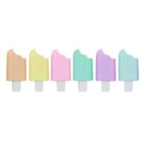Caneta Marca Texto Mini Picole c/06 Pastel Trend Caneta Marca Texto Mini Picole c/06 Pastel Trend