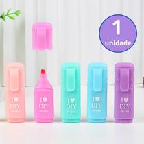 Caneta Marca Texto Mini Sortido 1 UNI Neon Caneta Marca Texto Mini Sortido 1 UNI Neon