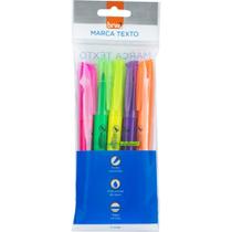 Caneta Marca Texto Neon 5 Cores Blister CX.C/12 Caneta Marca Texto Neon 5 Cores Blister CX.C/12
