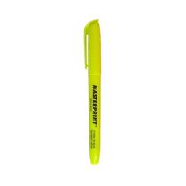 Caneta Marca Texto Neon Fluorescente Amarelo Ponta Chanfrada