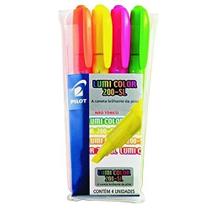Caneta Marca Texto Pilot Lumi Color 4 Cores