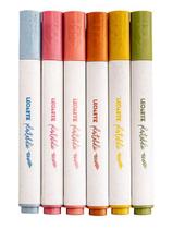 Caneta Marca Texto Plantaholic 06 Cores LeoArte