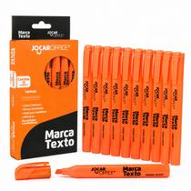 Caneta Marca Texto Ponta Chanfrada Laranja Caixa com 12 Unidades - JocarOffice Caneta Marca Texto Ponta Chanfrada Laranja Caixa com 12 Unidades - JocarOffice