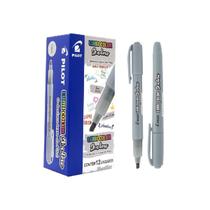 Caneta Marca Texto Shadow Cinza Pilot 12 Und