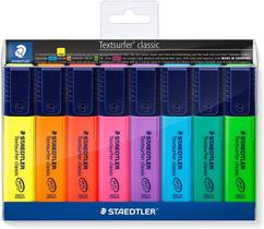 Caneta Marca Texto Staedtler Textsurfer Classic 8 Cores 364 WP8 Caneta Marca Texto Staedtler Textsurfer Classic 8 Cores 364 WP8