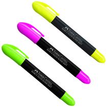 Caneta Marca Texto Super Soft Gel Faber Castell 3 Cores