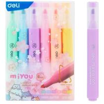 Caneta Marca Texto TONS Pastéis Macaron 6 Cores Blister com 6 Caneta Marca Texto TONS Pastéis Macaron 6 Cores Blister com 6