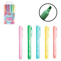 Caneta Marca Texto Trend Colors Tons Pasteis Hot Com 6 Pecas - DAIWA/GOLLER Caneta Marca Texto Trend Colors Tons Pasteis Hot Com 6 Pecas - DAIWA/GOLLER