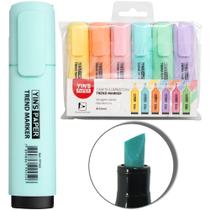 Caneta Marca Texto Trend Marker Colors Yins Paper Com 6 Pcs - YINS PAPER
