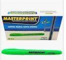 Caneta marca texto verde masterprint mp 612 caixa c/12 unidades Caneta marca texto verde masterprint mp 612 caixa c/12 unidades