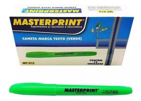Caneta Marca Texto Verde - Masterprint