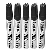 CANETA MARCAÇÃO CIRÚRGICA 2.0 a 3.0MM PRETO 05UN TONDAUS 700 CANETA MARCAÇÃO CIRÚRGICA 2.0 a 3.0MM PRETO 05UN TONDAUS 700