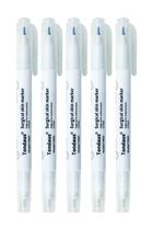 Caneta marcação cirurgica tondaus skin marker ponta dupla fina/grossa 5 unid Caneta marcação cirurgica tondaus skin marker ponta dupla fina/grossa 5 unid