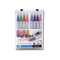 Caneta Marcador Artístico Cis Graf Soft Brush 24 Cores Caneta Marcador Artístico Cis Graf Soft Brush 24 Cores
