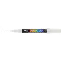 Caneta Marcador Artistico Decocolor Acrylic Fine Branco