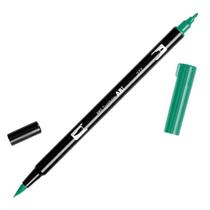 Caneta Marcador Artistico Dual Brush Tombow 277 Dark Green