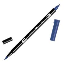 Caneta Marcador Artístico Dual Brush Tombow 569 Jet Blue Caneta Marcador Artístico Dual Brush Tombow 569 Jet Blue