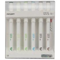 Caneta Marcador Artistico Ginza Fineliner WILD Florest 6 Unidades Newpen 16.092 Caneta Marcador Artistico Ginza Fineliner WILD Florest 6 Unidades Newpen 16.092