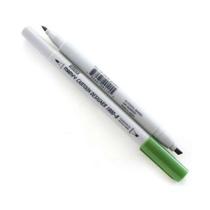 Caneta Marcador Artístico Marvy Uchida Cartoon Designer Ponta Dupla no. 15 Olive Green 1900-B