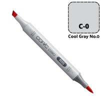 Caneta Marcador Copic Ciao Ponta Dupla Cor Cool Gray 0