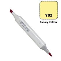 Caneta Marcador Copic Sketch Ponta Dupla Cor Canary Yellow