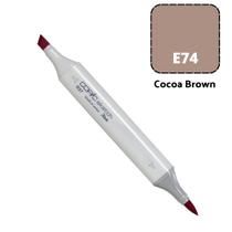 Caneta Marcador Copic Sketch Ponta Dupla Cor Cocoa Brown