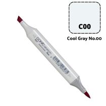 Caneta Marcador Copic Sketch Ponta Dupla Cor Cool Gray 00