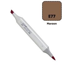 Caneta Marcador Copic Sketch Ponta Dupla Cor Maroon