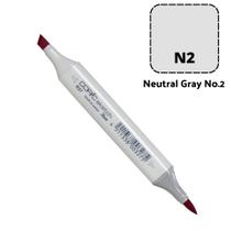 Caneta Marcador Copic Sketch Ponta Dupla Cor Neutral Gray 2