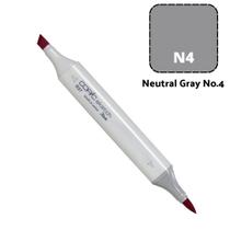 Caneta Marcador Copic Sketch Ponta Dupla Cor Neutral Gray 4