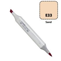 Caneta Marcador Copic Sketch Ponta Dupla Cor Sand