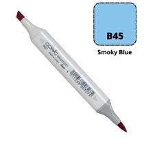 Caneta Marcador Copic Sketch Ponta Dupla Cor Smoky Blue Caneta Marcador Copic Sketch Ponta Dupla Cor Smoky Blue