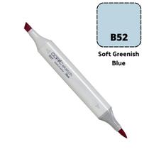 Caneta Marcador Copic Sketch Ponta Dupla Cor Soft Greenish Blue