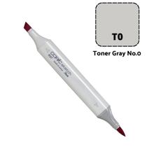 Caneta Marcador Copic Sketch Ponta Dupla Cor Toner Gray 0
