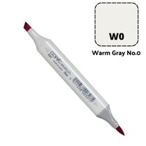 Caneta Marcador Copic Sketch Ponta Dupla Cor Warm Gray 0